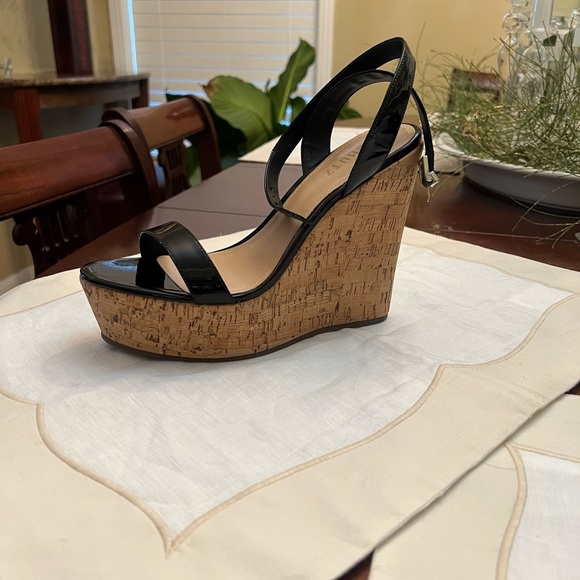 Wedge heels sandals strap around ankle - Picture 4 of 4